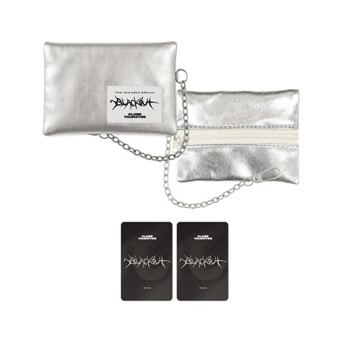 CLOSE YOUR EYES blackout MD 02 MINI POUCH