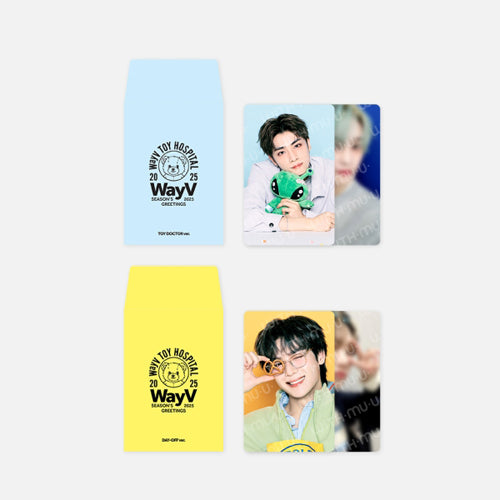 2025 SM ARTIST SEASON’S GREETINGS 30 RANDOM TRADING CARD SET (WayV Ver.)
