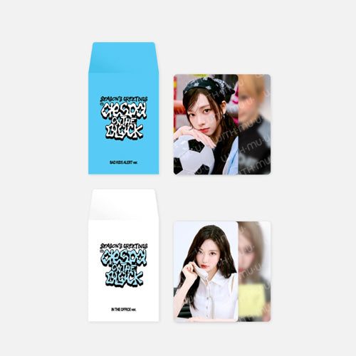 2025 SM ARTIST SEASON’S GREETINGS 31 RANDOM TRADING CARD SET (aespa Ver.)
