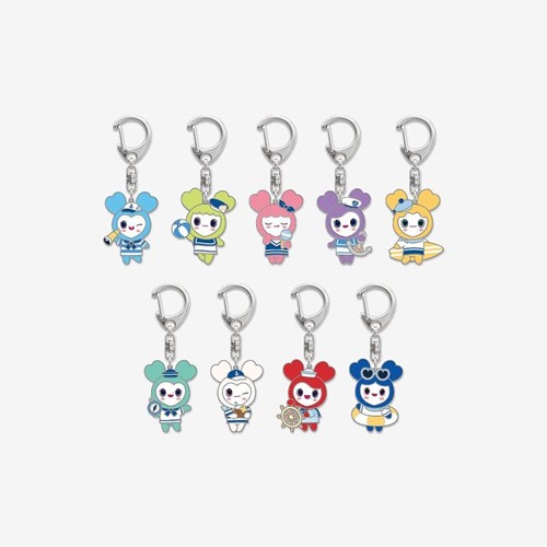 LOVELY METAL KEYRING MARINE Ver. 2026 TWICE THIS IS FOR WORLD TOUR FINALE in SEOUL MD