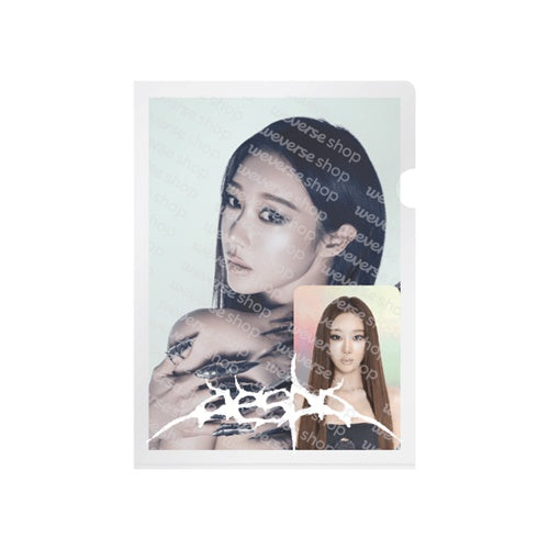 POSTCARD + HOLOGRAM PHOTO CARD SET_WDA ver. aespa WEEK MAKE IT LEMONADE MD