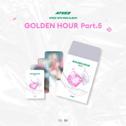 RANDOM TRADING CARD ATEEZ GOLDEN HOUR : Part.5 MD