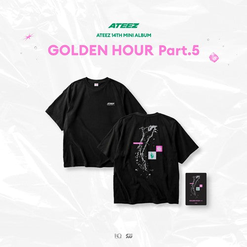 SHORT SLEEVE T-SHIRT ATEEZ GOLDEN HOUR : Part.5 MD