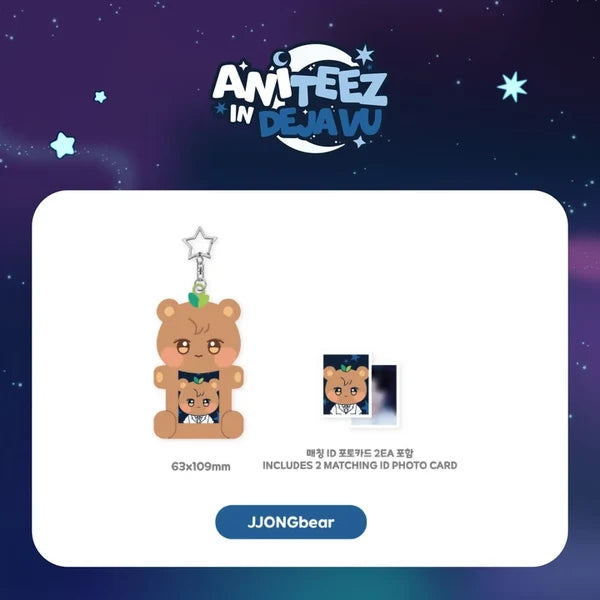 ACRYLIC MAGNETIC ID PHOTO HOLDER ATEEZ X ANITEEZ POP-UP ANITEEZ IN DEJAVU MD