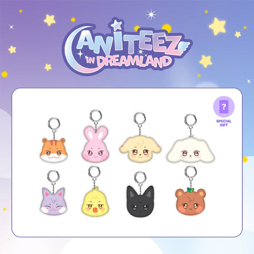 ATEEZ ANITEEZ IN DREAMLAND MD 03.MINI FACE KEYRING