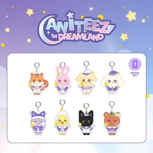 ATEEZ ANITEEZ IN DREAMLAND MD 04.PLUSH KEYRING_Guardian Angel