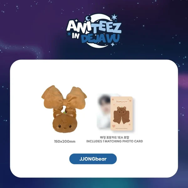 TINY LIGHT STICK SCRUNCHIE ATEEZ X ANITEEZ POP-UP ANITEEZ IN DEJAVU MD