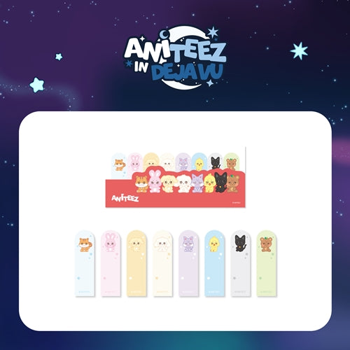 INDEX STICKY MEMO SET ATEEZ X ANITEEZ POP-UP ANITEEZ IN DEJAVU MD
