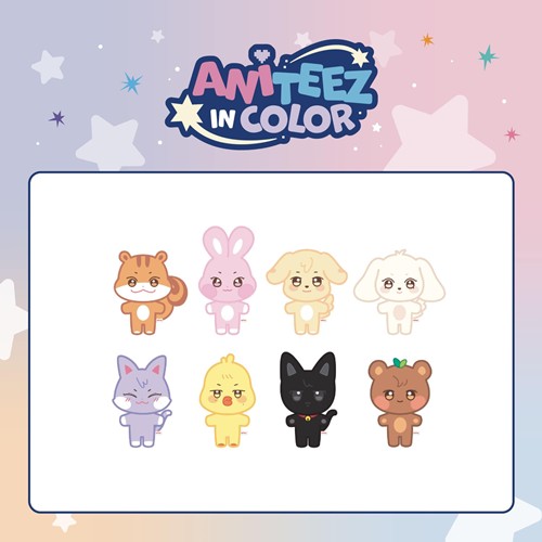 01. ANITEEZ PLUSH DOLL ATEEZ X ANITEEZ POP-UP STORE ANITEEZ IN COLOR MD