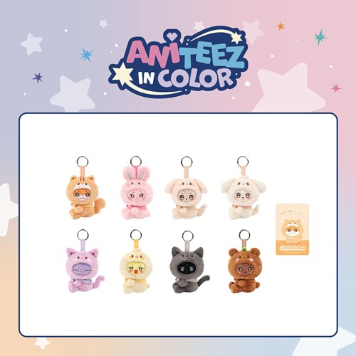 09. ANITEEZ X TINY PLUSH KEYRING ATEEZ X ANITEEZ POP-UP STORE ANITEEZ IN COLOR MD