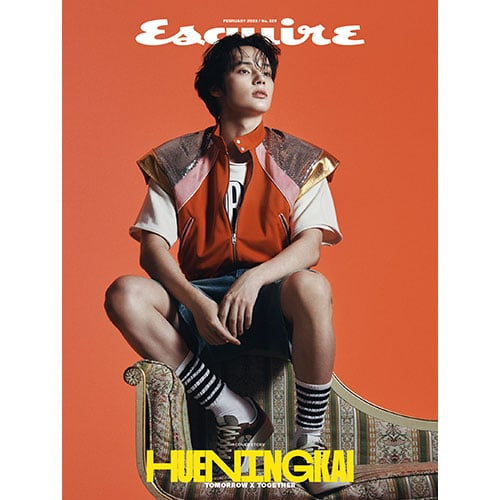 ESQUIRE F type : Feb.2023 Cover : TXT HUENINGKAI