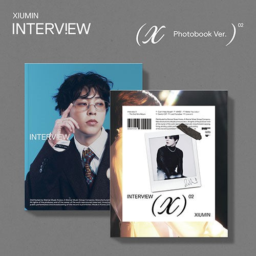 (EXO) XIUMIN – Interview X (Photobook Ver.)