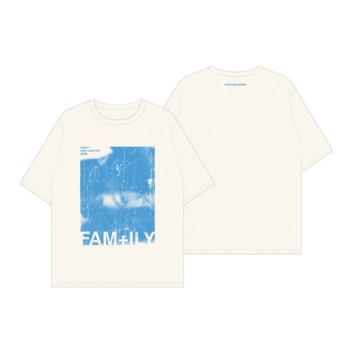 07 T-SHIRT 2026 G-DRAGON ‘FAM’ MEETING FAM+ILY : FAMILY : FAM I LOVE YOU OFFICIAL MD