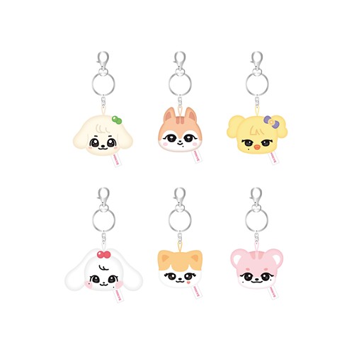 IVE WELCOME TO MINIVE SCHOOL MD 02. MINI FACE KEYRING