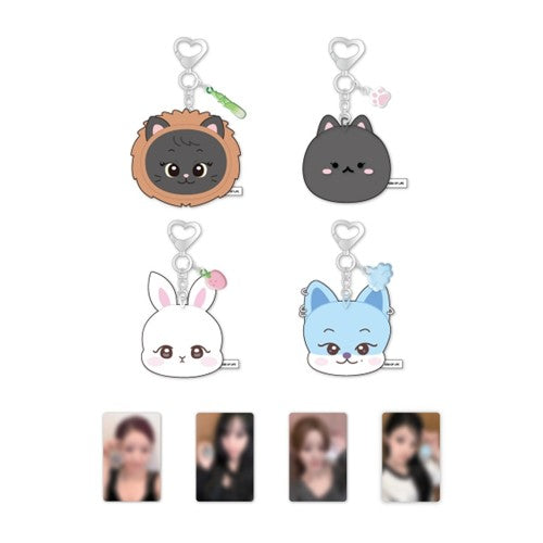 KISS OF LIFE THE 2ND ANNIVERSARY 03 FACE DOLL KEYRING