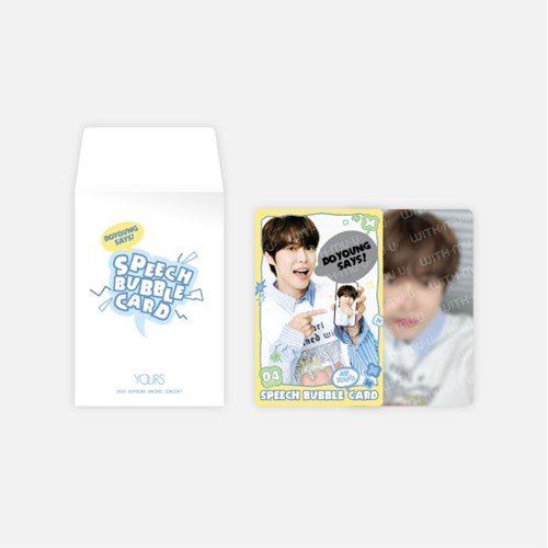 2025 DOYOUNG Yours MD 01 SPEECH BUBBLE CARD SET