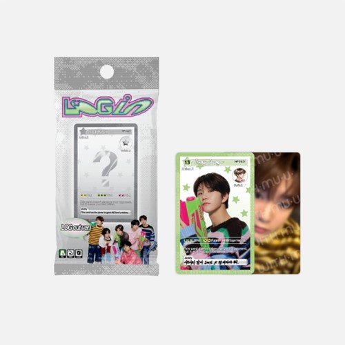 2025 NCT WISH ASIA TOUR LOG in SEOUL 02 RANDOM TRADING CARD (LOG out Ver.)