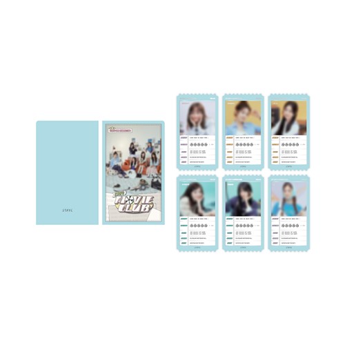 2024 STAYC MOVIE CLUB Ticket Holder Set