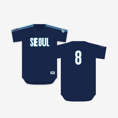 BASEBALL JERSEY SEOUL Ver. SKZOO Everywhere All Around The World