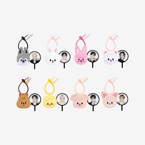 SKZOO PLUSH MINI PICKET KEYRING Stray Kids World Tour RUN IT MD