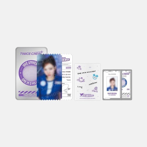 TWICE 10VE UNIVERSE TINCASE PHOTO SET