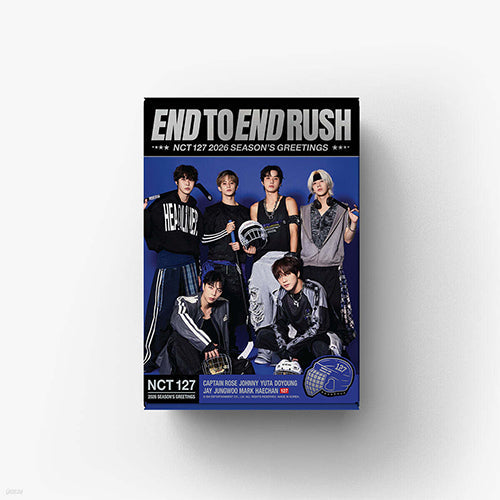 NCT 127 2026 SEASON’S GREETINGS [ END TO END RUSH ]+PHOTO CARD SET