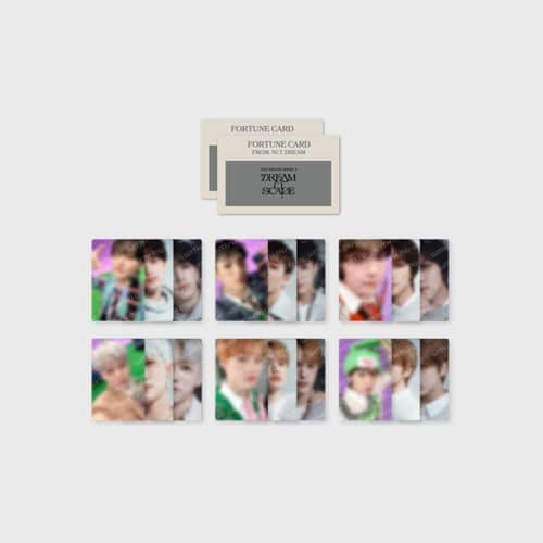 2024 NCT DREAM [THE DREAM SHOW 3 : DREAM()SCAPE] OFFICIAL MD 03 FORTUNE SCRATCH CARD