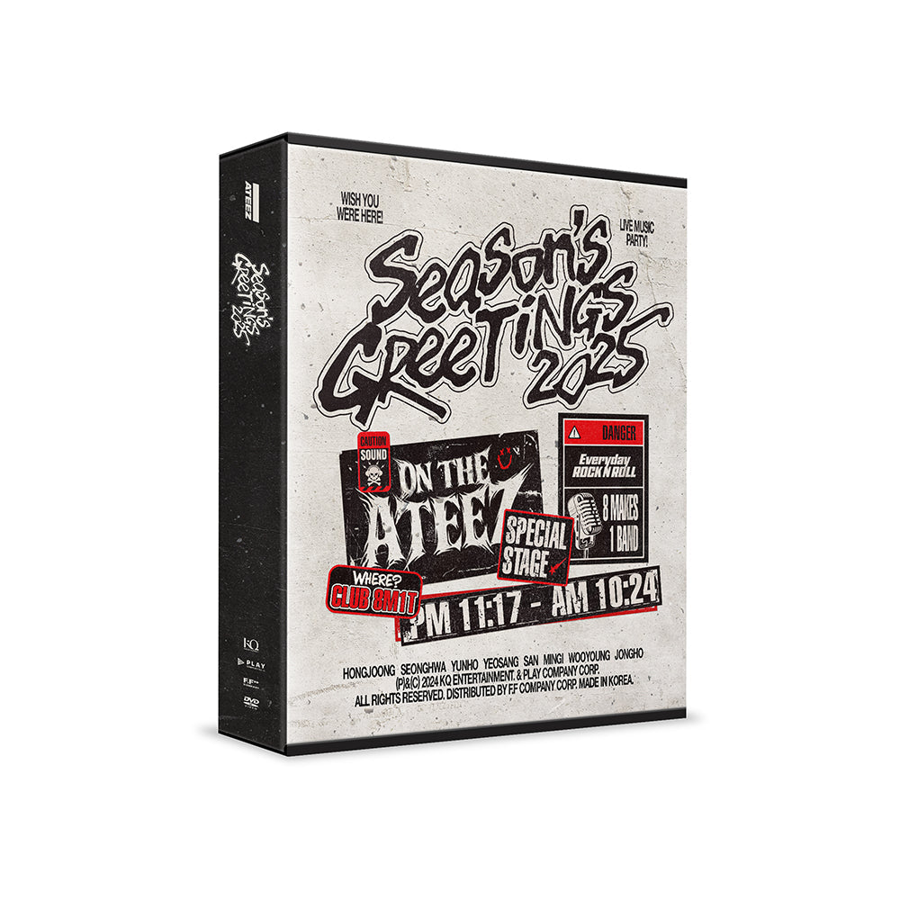 ATEEZ - 2025 SEASON'S GREETINGS [U.S. / Europe hello82 Exclusive]