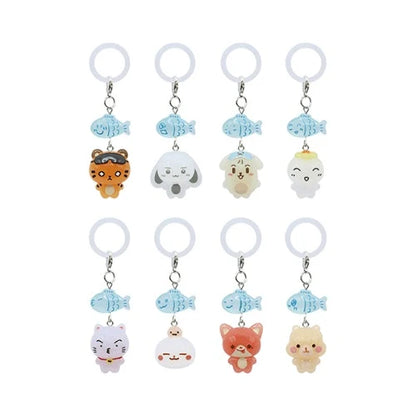 ATEEZ [ LUCKY FISH CHARM ] 8TH ANNIVERSARY EXHIBITION BLUE DRIFT OFFICIAL MD