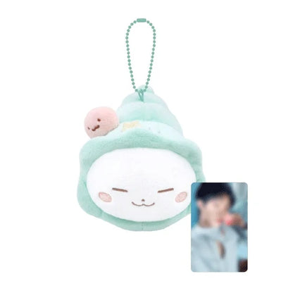 ATEEZ [ PLUSH SEA COLLECTION+1 PHOTOCARD ] 8TH ANNIVERSARY EXHIBITION BLUE DRIFT OFFICIAL MD