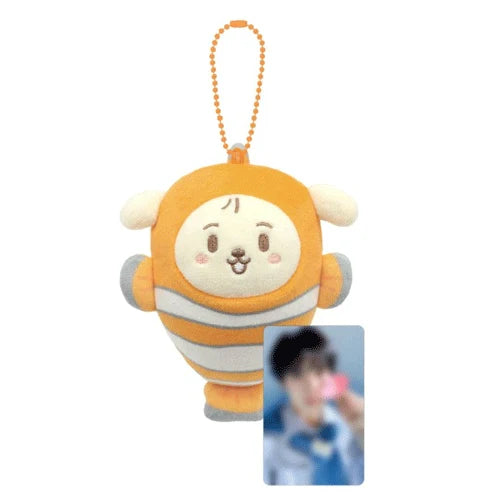 ATEEZ [ PLUSH SEA COLLECTION+1 PHOTOCARD ] 8TH ANNIVERSARY EXHIBITION BLUE DRIFT OFFICIAL MD