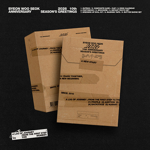 BYEON WOO SEOK 2026 10th ANNIVERSARY SEASON’S GREETINGS