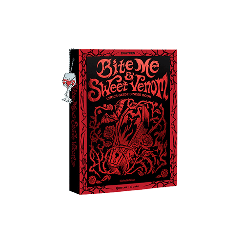 엔하이픈 | ENHYPEN Lyrics Guide Binder Book [ BITE ME SWEET VENOM ]