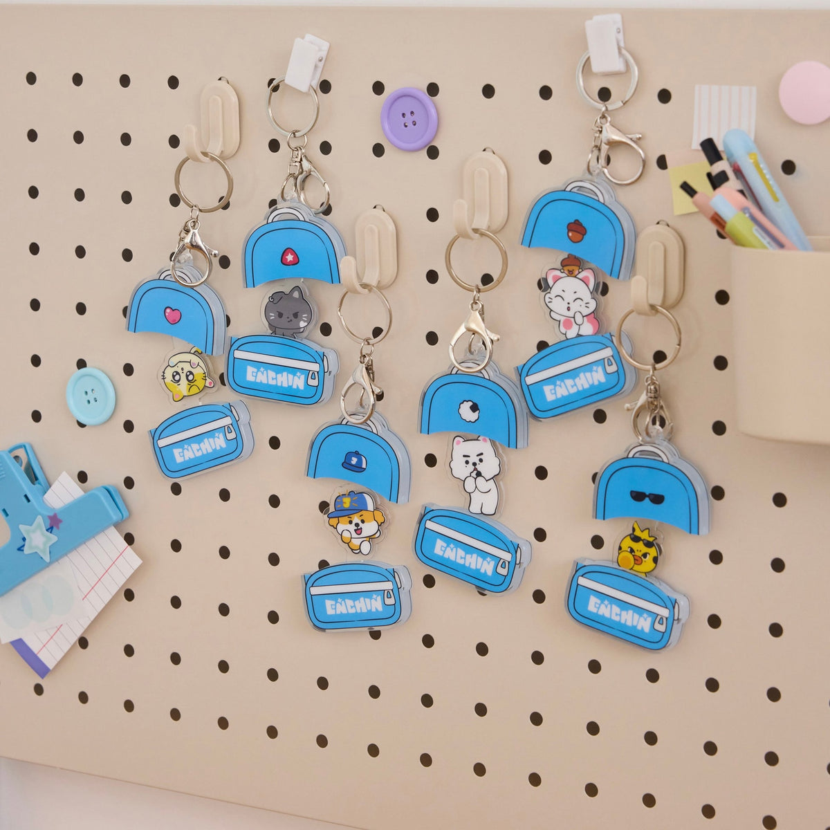 ENHYPEN - Random Acrylic Keyring [Inside Your Pocket, ENCHIN Official MD]