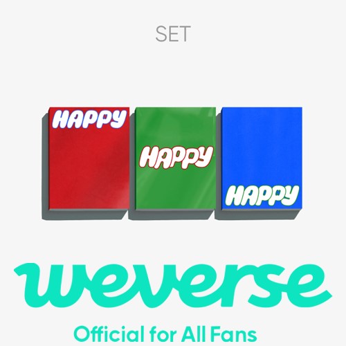 [WEVERSE POB] (BTS) Jin – [Happy] (Set)