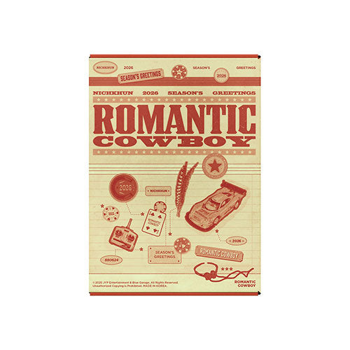 닉쿤 | NICHKHUN 2026 SEASON’S GREETINGS [ ROMANTIC COWBOY ]