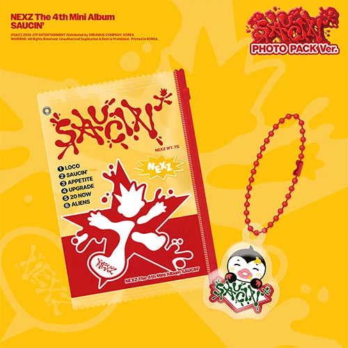 NEXZ – The 4th Mini Album [SAUCIN’] (PHOTO PACK Ver.)