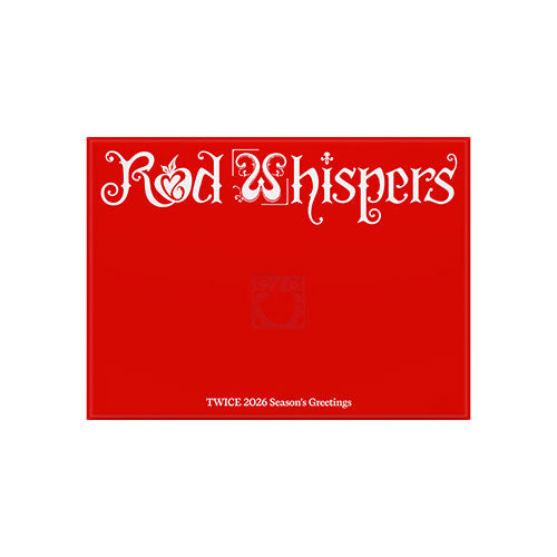 트와이스 | TWICE 2026 SEASON'S GREETINGS [ RED WHISPERS ]