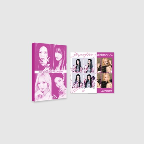 aespa 07 4 CUT STICKER BOOK The 1st Album [Armageddon] OFFICIAL MD