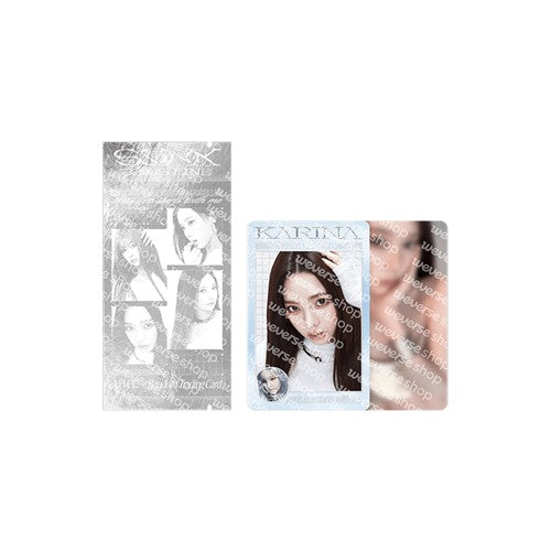 aespa SYNK aeXIS LINE MD RANDOM TRADING CARD SET (X ver.)