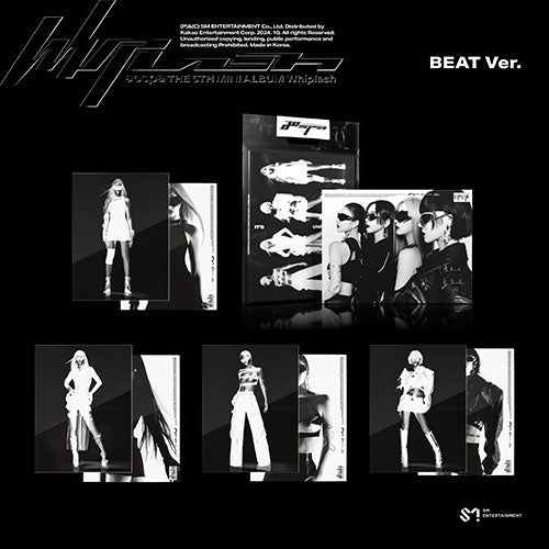 aespa – 5th Mini Album [Whiplash] (BEAT Ver.) (WITHOUT WINTER Ver.)
