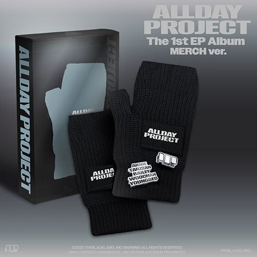 ALLDAY PROJECT – The 1st EP Album [ALLDAY PROJECT] (MERCH ver. / FINGERLESS GLOVES ver.)