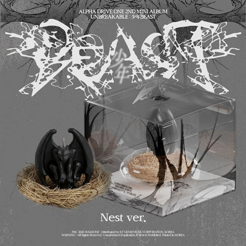 ALPHA DRIVE ONE – THE 2ND MINI ALBUM [UNBREAKABLE : 少年BEAST] (Nest Ver.) (Limited Edition)