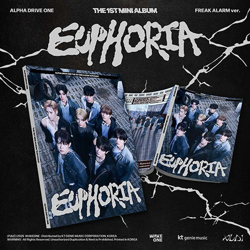 ALPHA DRIVE ONE – THE 1ST MINI ALBUM [EUPHORIA] (FREAK ALARM ver.)