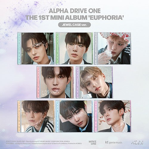 ALPHA DRIVE ONE – THE 1ST MINI ALBUM [EUPHORIA] (JEWEL CASE ver.)