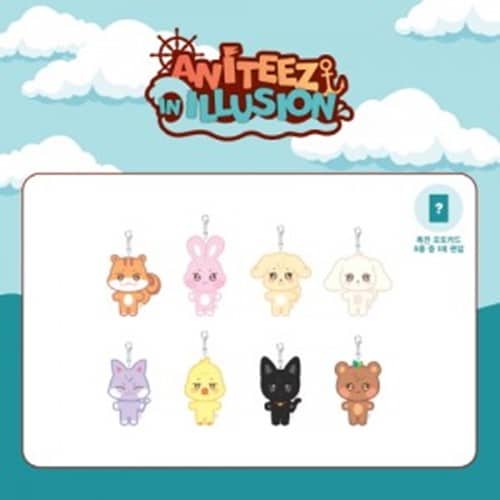 ANITEEZ IN ILLUSION OFFICIAL MD PLUSH KEYRING