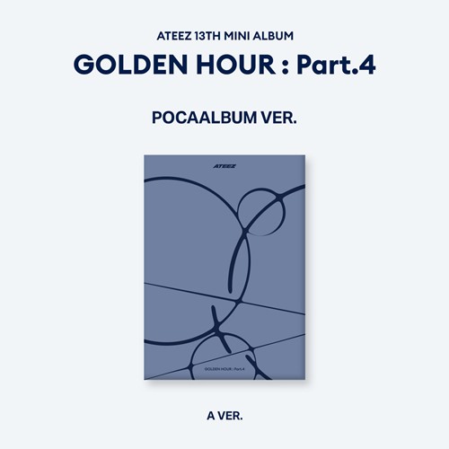 ATEEZ – 13th Mini Album [GOLDEN HOUR : Part.4] (POCAALBUM VER.) (A VER.)
