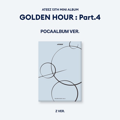 ATEEZ – 13th Mini Album [GOLDEN HOUR : Part.4] (POCAALBUM VER.) (Z VER.)