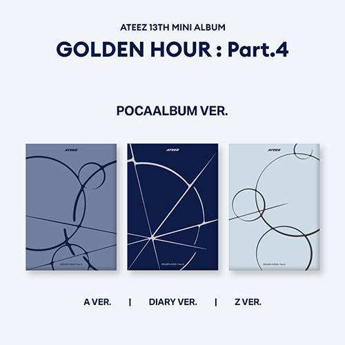 ATEEZ – 13th Mini Album [GOLDEN HOUR : Part.4] (POCAALBUM VER.) (RANDOM)