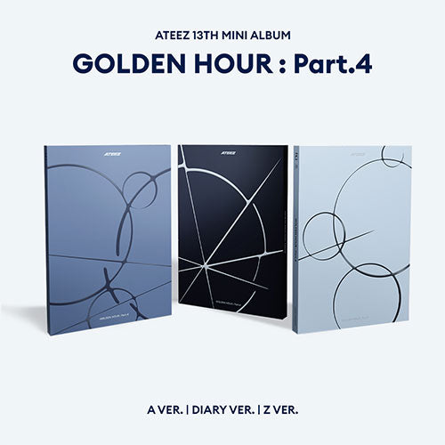 ATEEZ – 13th Mini Album [GOLDEN HOUR : Part.4] (RANDOM)